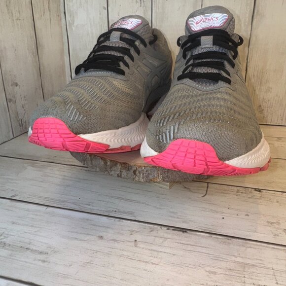 Asics Womens Gel Nimbus 22 1012A585 Gray Running Shoes Sneakers Size 10.5 - Picture 3 of 11